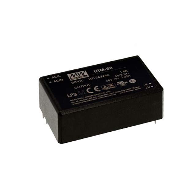 Semiconductors Power Management DC - DC Converters IRM-60-24 by MEAN WELL USA Inc.